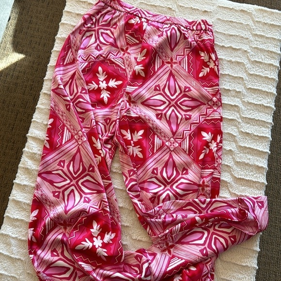 Caroline Constas two-piece set printed long sleeve cropped top & wide leg pants - Picture 11 of 12